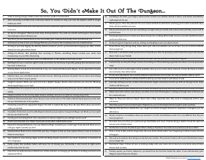 d100 - So You Didn't Make It Out Of The Dungeon.pdf
